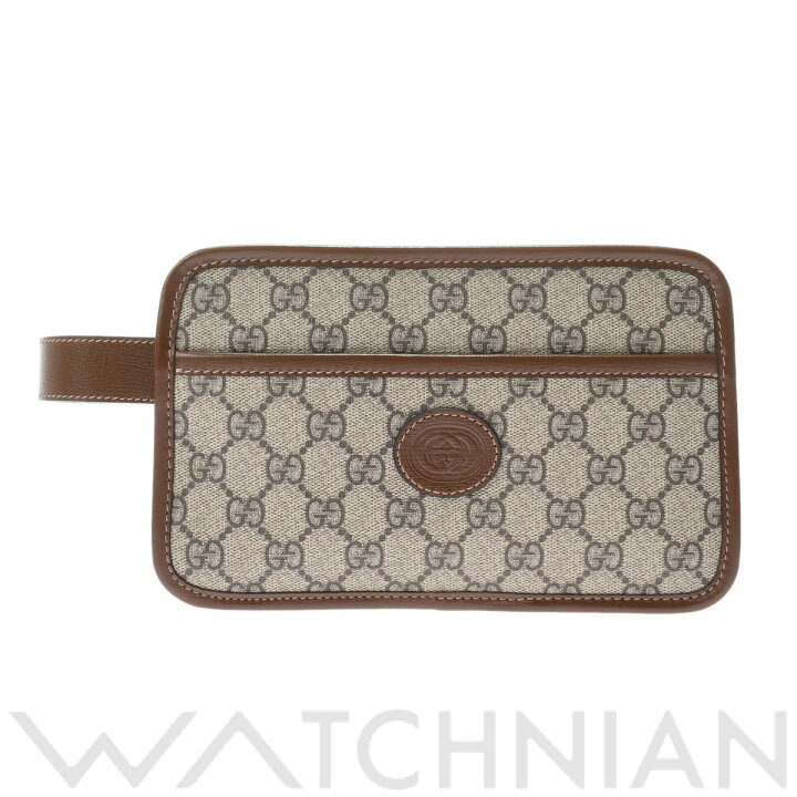 楽天市場】【未使用品】 グッチ GUCCI トラベルケース インター 