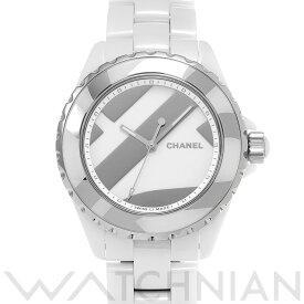 【4種選べるクーポン】【ローン60回払い無金利】【中古】 シャネル CHANEL J12 アンタイトル 38MM H5582 ホワイト メンズ 腕時計