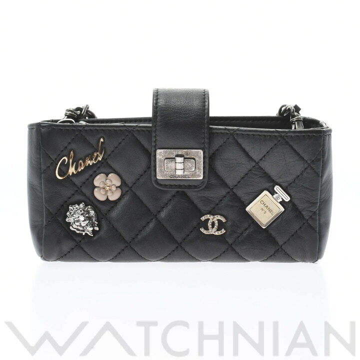 楽天市場】シャネル CHANEL 2.55 チェーンポシェット ラッキーチャーム 