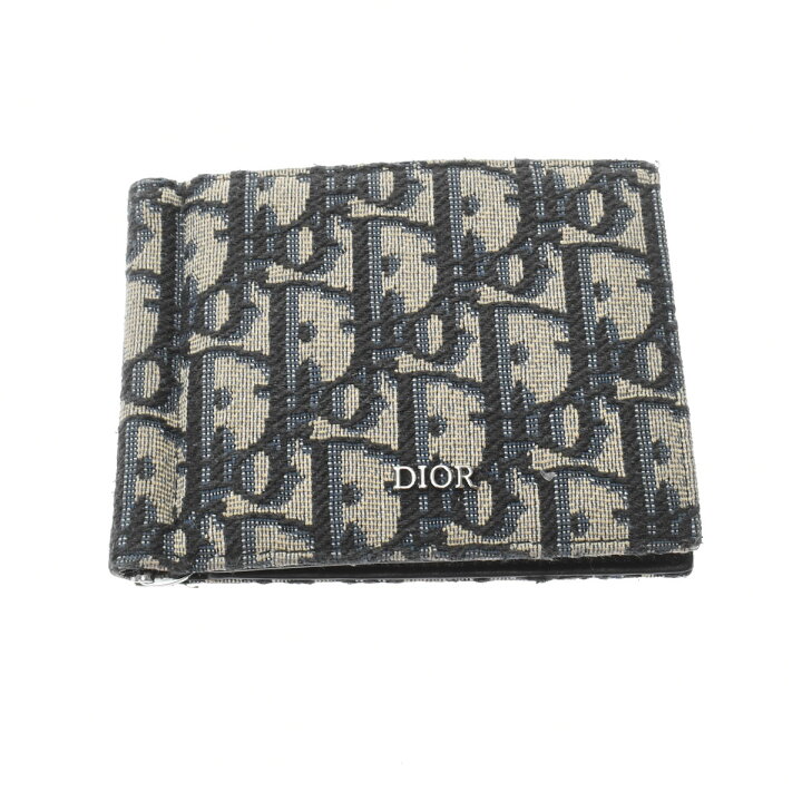 楽天市場】【未使用品】 ディオール Dior マネークリップ付き 