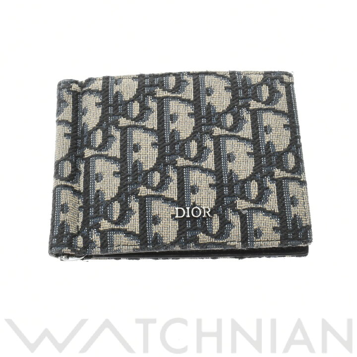 楽天市場】【未使用品】 ディオール Dior マネークリップ付き  
