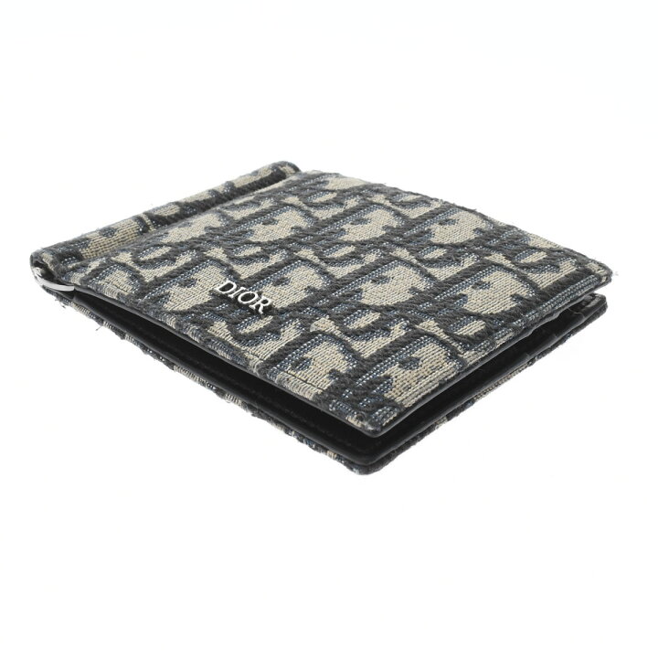 楽天市場】【未使用品】 ディオール Dior マネークリップ付き 