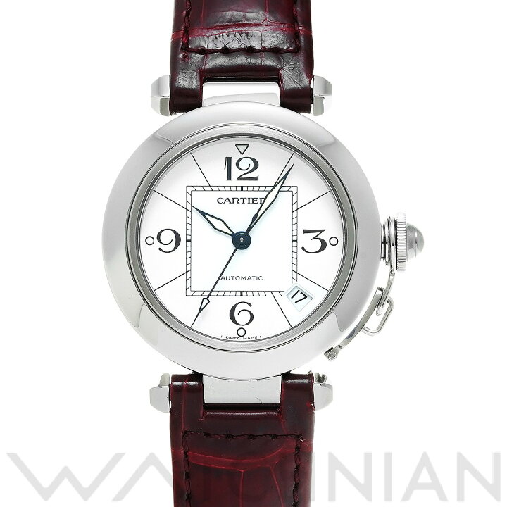 楽天市場】【中古】 カルティエ CARTIER パシャC W31074M7 ホワイト  