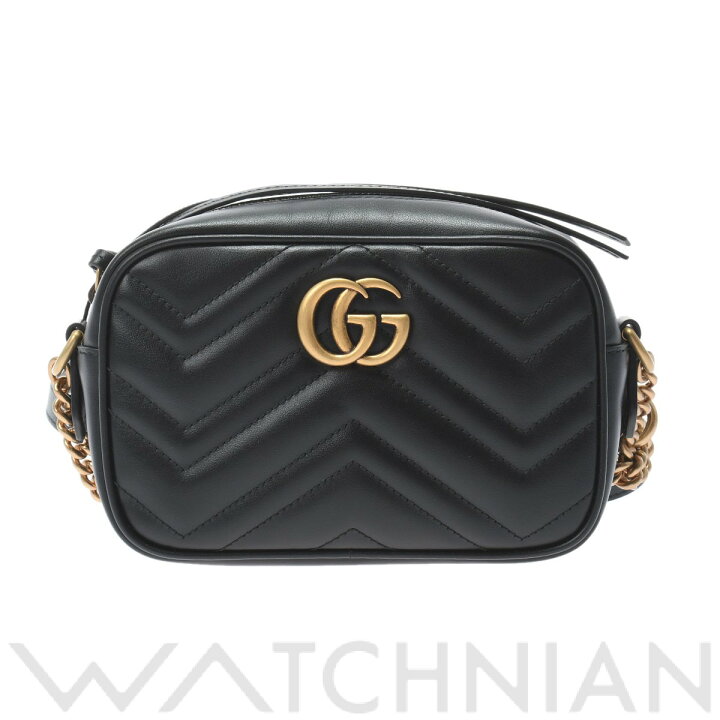 楽天市場】【未使用】 グッチ GUCCI GGマーモント キルティング ミニ 