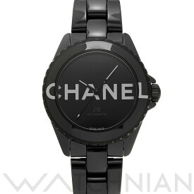 【ローン60回払い無金利】【中古】 シャネル CHANEL J12 ウォンテッド ドゥ シャネル 38MM H7418 ブラック メンズ 腕時計