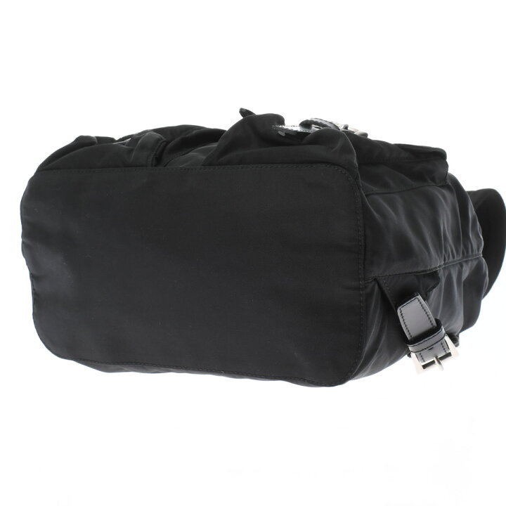 楽天市場】【中古】 プラダ PRADA バックパック ブラック/シルバー金具 