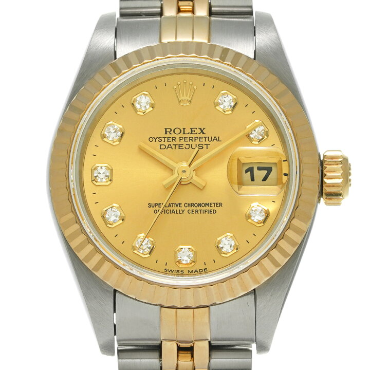 楽天市場】【中古】 ロレックス ROLEX デイトジャスト 69173G W番(1996  