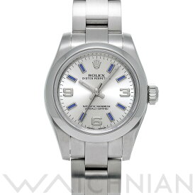 【4種選べるクーポン】【ローン60回払い無金利】【中古】 ロレックス ROLEX オイスターパーペチュアル 26 176200 ランダムシリアル シルバー レディース 腕時計