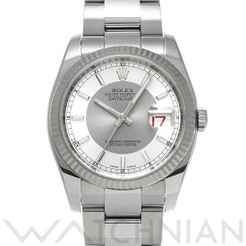【ローン60回払い無金利】【中古】 ロレックス ROLEX デイトジャスト 36 116234 D番(2006年頃製造) シルバー/グレー メンズ 腕時計