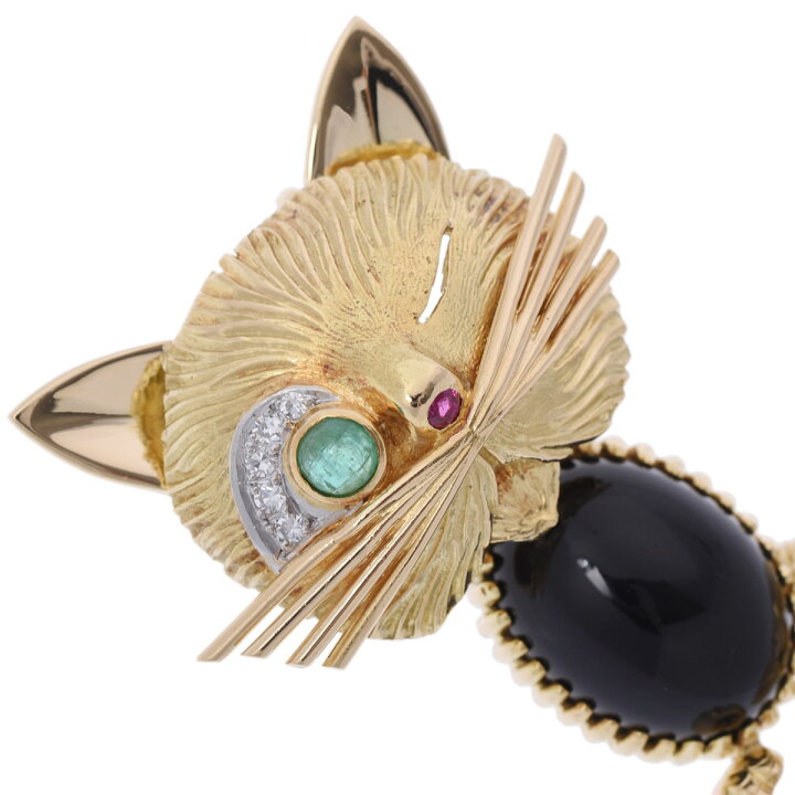 楽天市場】ヴァン クリーフ&アーペル Van Cleef & Arpels 猫モチーフ 