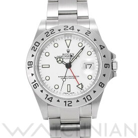 【ローン60回払い無金利】【中古】 ロレックス ROLEX エクスプローラーII 16570 F番(2004年頃製造) ホワイト メンズ 腕時計