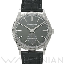 【4種選べるクーポン＆P2倍 5/25】【ローン60回払い無金利】【中古】 パテック フィリップ PATEK PHILIPPE カラトラバ 6119G-001 グレー メンズ 腕時計