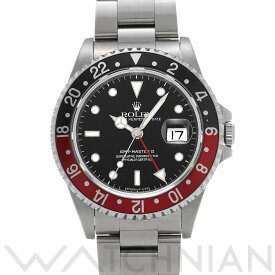 【ローン60回払い無金利】【中古】 ロレックス ROLEX GMTマスターII 16710 S番(1994年頃製造) ブラック メンズ 腕時計 ロレックス 時計 高級腕時計 ブランド