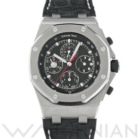 【全品ポイント2倍 5/30】【ローン60回払い無金利】【中古】 オーデマ ピゲ AUDEMARS PIGUET ロイヤルオーク オフショア クロノグラフ パーペチュアルカレンダー 26209TI.OO.D101CR.01 ブラック メンズ 腕時計