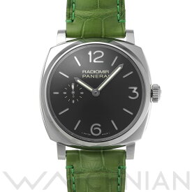 【4種選べるクーポン】【ローン60回払い無金利】【中古】 パネライ PANERAI ラジオミール 1940 3デイズ アッチャイオ PAM00574 R番(2015年製造) ブラック メンズ 腕時計 パネライ 時計 高級腕時計 ブランド