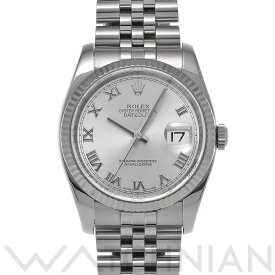 【4種選べるクーポン】【ローン60回払い無金利】【中古】 ロレックス ROLEX デイトジャスト 36 116234 V番(2009年頃製造) グレー メンズ 腕時計 ロレックス 時計 高級腕時計 ブランド