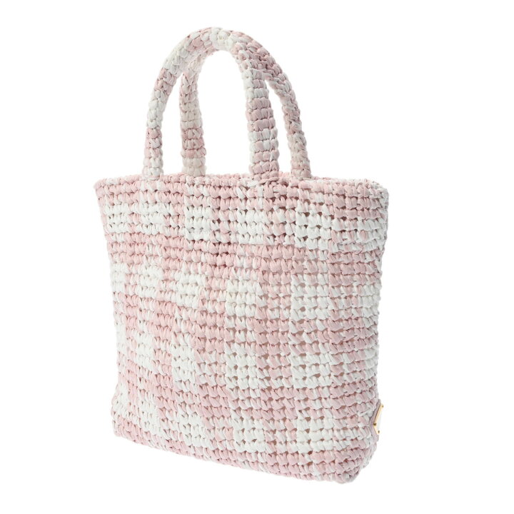 楽天市場】プラダ PRADA スモール クロシェ トートバッグ ピンク 
