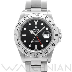 【5種選べるクーポン】【ローン60回払い無金利】【中古】 ロレックス ROLEX エクスプローラーII 16570 U番(1998年頃製造) ブラック メンズ 腕時計 ロレックス 時計 高級腕時計 ブランド