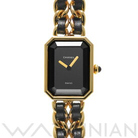 【4種選べるクーポン】【ローン60回払い無金利】【中古】 シャネル CHANEL プルミエール L H0001 ブラック レディース 腕時計 シャネル 時計 高級腕時計 ブランド