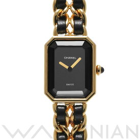 【4種選べるクーポン】【ローン60回払い無金利】【中古】 シャネル CHANEL プルミエール L H0001 ブラック レディース 腕時計 シャネル 時計 高級腕時計 ブランド
