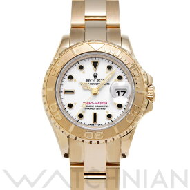 【4種選べるクーポン＆P2倍 4/25】【ローン60回払い無金利】【中古】 ロレックス ROLEX ヨットマスター 169628 T番(1996年頃製造) ホワイト レディース 腕時計 ロレックス 時計 高級腕時計 ブランド