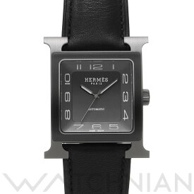 【ローン60回払い無金利】【中古】 エルメス HERMES Hウォッチ チタン HH5.841 グレー メンズ 腕時計 エルメス 時計 高級腕時計 ブランド