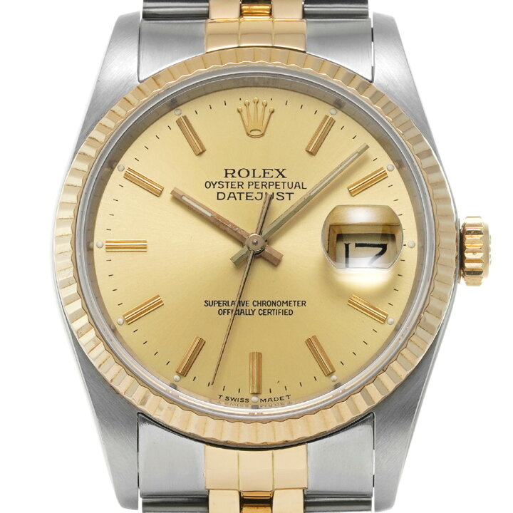楽天市場】ロレックス ROLEX デイトジャスト 16233 R番(1988年頃製造  