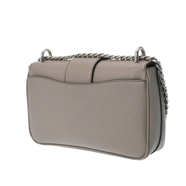 楽天市場】プラダ PRADA チェーンショルダー グレー 1BD298 