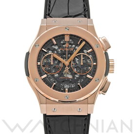 【5種選べるクーポン】【ローン60回払い無金利】【中古】 ウブロ HUBLOT クラシックフュージョン アエロフュージョン キングゴールド 525.OX.0180.LR スケルトン メンズ 腕時計 ウブロ 時計 高級腕時計 ブランド