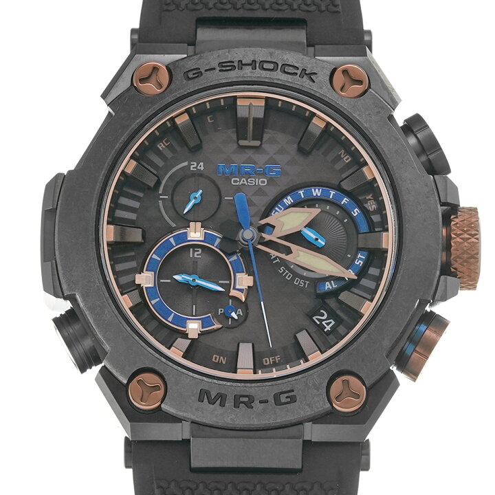 中古 カシオ CASIO MRG-G2000R-1AJR コンスタント ブラック メンズ 腕時計 