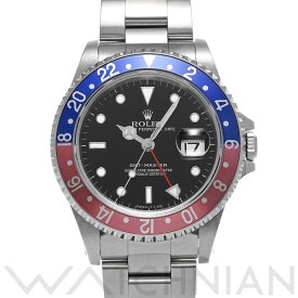 【4種選べるクーポン】【ローン60回払い無金利】【中古】 ロレックス ROLEX GMTマスター 16700 T番(1996年頃製造) ブラック メンズ 腕時計 ロレックス 時計 高級腕時計 ブランド