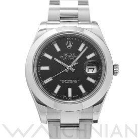 【ローン60回払い無金利】【中古】 ロレックス ROLEX デイトジャスト II 116300 ランダムシリアル ブラック メンズ 腕時計 ロレックス 時計 高級腕時計 ブランド