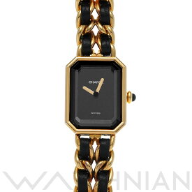 【5種選べるクーポン】【ローン60回払い無金利】【中古】 シャネル CHANEL プルミエール L H0001 ブラック レディース 腕時計 シャネル 時計 高級腕時計 ブランド