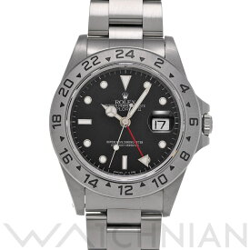 【5種選べるクーポン】【ローン60回払い無金利】【中古】 ロレックス ROLEX エクスプローラーII 16570 W番(1996年頃製造) ブラック メンズ 腕時計 ロレックス 時計 高級腕時計 ブランド