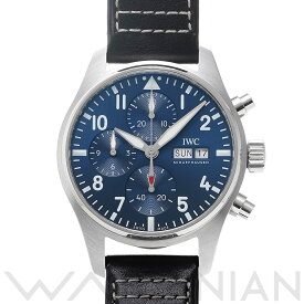 【5種選べるクーポン】【ローン60回払い無金利】【中古】 インターナショナルウォッチカンパニー IWC パイロットウォッチ クロノグラフ 41 IW388101 ブルー メンズ 腕時計 インターナショナルウォッチカンパニー 時計 高級腕時計 ブランド