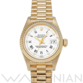 【5種選べるクーポン】【ローン60回払い無金利】【中古】 ロレックス ROLEX デイトジャスト 69178G E番(1991年頃製造) ホワイト/ダイヤモンド レディース 腕時計 ロレックス 時計 高級腕時計 ブランド