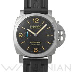 【4種選べるクーポン＆P2倍 4/20】【ローン60回払い無金利】【中古】 パネライ PANERAI ルミノールマリーナ 1950 3デイズ アッチャイオ PAM01312 U番(2018年頃製造) ブラック メンズ 腕時計 パネライ 時計 高級腕時計 ブランド