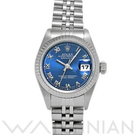 【ローン60回払い無金利】【中古】 ロレックス ROLEX デイトジャスト 69174 T番(1996年頃製造) ブルー レディース 腕時計 ロレックス 時計 高級腕時計 ブランド