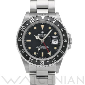 【5種選べるクーポン】【ローン60回払い無金利】【中古】 ロレックス ROLEX GMTマスター 16700 N番(1992年頃製造) ブラック メンズ 腕時計 ロレックス 時計 高級腕時計 ブランド