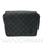 【4種選べるクーポン】【ローン60回払い無金利】【中古】 ルイ ヴィトン LOUIS VUITTON モノグラムエクリプス ディストリクト PM NV3 黒/グレー M46255 モノグラムキャンバス ユニセックス ショルダーバッグ ヴィトンバッグ バック ブランド