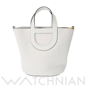 【4種選べるクーポン＆P2倍 4/25】【ローン60回払い無金利】【未使用】 エルメス HERMES インザループ 23 ニューホワイト/ゴールド金具 トリヨンクレマンス レディース ハンドバッグ エルメス バッグ バック ブランド