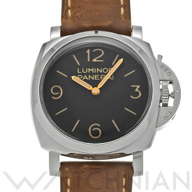 【ローン60回払い無金利】【中古】 パネライ PANERAI ルミノール 1950 3デイズ アッチャイオ PAM00372 S番(2016年製造) ブラック メンズ 腕時計 パネライ 時計 高級腕時計 ブランド