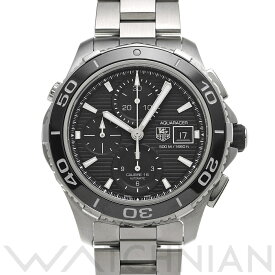 【4種選べるクーポン】【ローン60回払い無金利】【中古】 タグ ホイヤー TAG HEUER アクアレーサー キャリバー16 クロノグラフ CAK2110.BA0833 ブラック メンズ 腕時計 タグ ホイヤー 時計 高級腕時計 ブランド