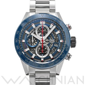 【5種選べるクーポン】【ローン60回払い無金利】【中古】 タグ ホイヤー TAG HEUER カレラ キャリバーホイヤー01 クロノグラフ CAR201T.BA0766 ブルー メンズ 腕時計 タグ ホイヤー 時計 高級腕時計 ブランド