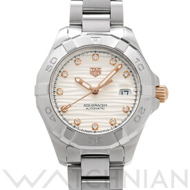 【4種選べるクーポン】【ローン60回払い無金利】【中古】 タグ ホイヤー TAG HEUER アクアレーサー キャリバー9 WBD2320.BA0740 グレー/ダイヤモンド レディース 腕時計 タグ ホイヤー 時計 高級腕時計 ブランド