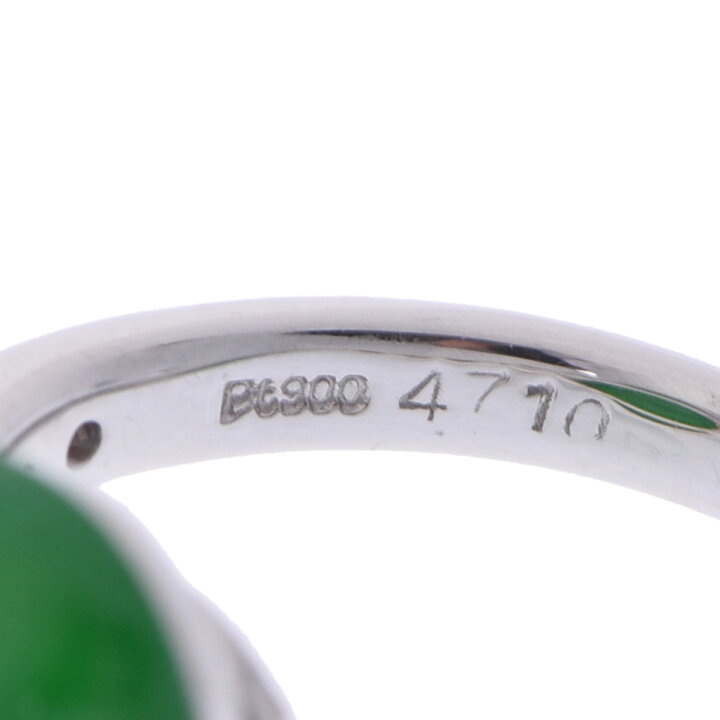 楽天市場】ノーブランド no brand 翡翠リング Pt900プラチナ 翡翠  