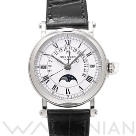 【全品ポイント2倍 5/30】【ローン60回払い無金利】【中古】 パテック フィリップ PATEK PHILIPPE グランドコンプリケーション パーペチュアルカレンダー 5059G-001 ホワイト メンズ 腕時計 パテック フィリップ 時計 高級腕時計 ブランド