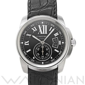 【ローン60回払い無金利】【中古】 カルティエ CARTIER カリブル ドゥ カルティエ W7100041 ブラック メンズ 腕時計 カルティエ 時計 高級腕時計 ブランド