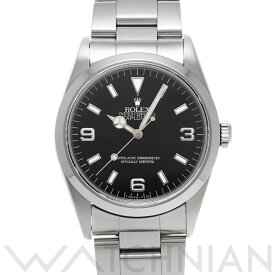 【4種選べるクーポン】【ローン60回払い無金利】【中古】 ロレックス ROLEX エクスプローラー 14270 U番(1997年頃製造) ブラック メンズ 腕時計 ロレックス 時計 高級腕時計 ブランド