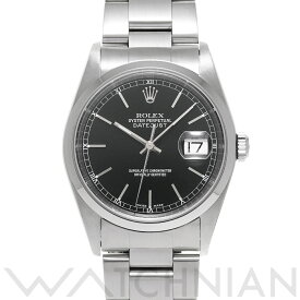 【ローン60回払い無金利】【中古】 ロレックス ROLEX デイトジャスト 16200 Y番(2003年頃製造) ブラック メンズ 腕時計 ロレックス 時計 高級腕時計 ブランド